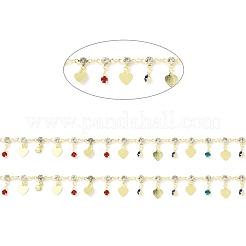 Экологически чистые латунные плоские круглые и кабельные цепи ручной работы&nbsp;CHC-E023-12G