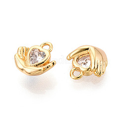 Латунь прокладывает кубические циркониевые прелести&nbsp;X1-KK-N263-100G