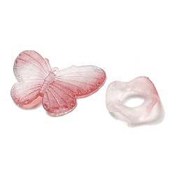 Прозрачные акриловые бусины&nbsp;OACR-H039-04B