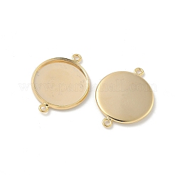 Плоский контур с латунным контуром кабошона&nbsp;KK-K414-13B-G