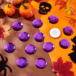 Самоклеящиеся акриловые наклейки со стразами&nbsp;SACR-FG0001-02B