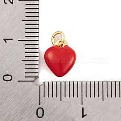 Подвески из латуни с эмалью в стойку&nbsp;KK-P269-10G-01