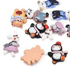 Кабошоны из непрозрачной смолы животного происхождения&nbsp;RESI-G125-04