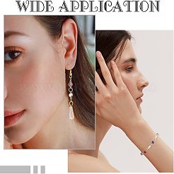 Позолоченные латунные соединители с цирконием&nbsp;KK-NB0002-13G