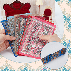 6 шт. 6 стиля 1:12 мини-украшение для пола кукольного домика&nbsp;AJEW-GA0008-39