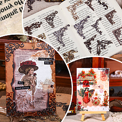 5 пакетик 5-х цветных декоративных наклеек в виде цветов для животных&nbsp;DIY-SP0005-51A