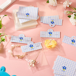 100 шт. бумажная карточка-витрина для бижутерии&nbsp;CDIS-TA0001-30