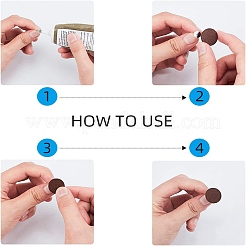 Расписные деревянные кабошоны&nbsp;WOOD-NB0001-30