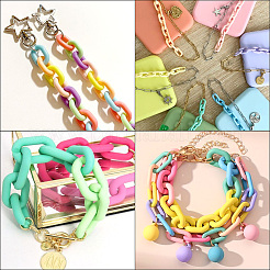 400 шт. 10 цвета акриловые соединительные кольца&nbsp;MACR-SP0001-42