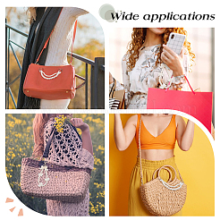 2 шт. 2 стиля абс пластиковый жемчужный кулон украшения&nbsp;AJEW-BBC0002-34