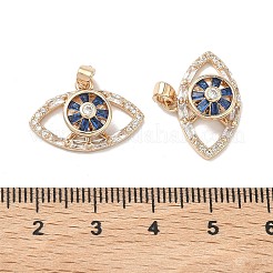 Вращающиеся подвески из латуни с микропаве и кубическим цирконием&nbsp;KK-A287-05G