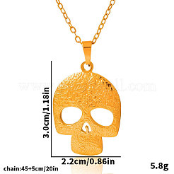 Женские подвески в виде сахарного черепа из нержавеющей стали 304 в стиле «Пяти мая»&nbsp;EM0823-2