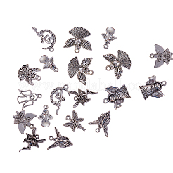 Сплавочные подвески тибетского стиля&nbsp;TIBEP-CJ0001-15