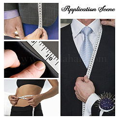 Плоская круглая кожаная рулетка&nbsp;AJEW-WH20128-037A