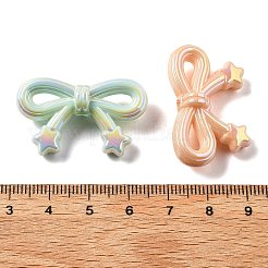 Непрозрачные акриловые бусины с УФ-покрытием&nbsp;PACR-Q005-08