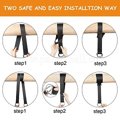 Подвесные ремни для качелей&nbsp;AJEW-WH0016-91