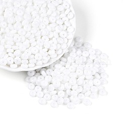 Непрозрачные цветные стеклянные бусины&nbsp;SEED-N007-39A-10