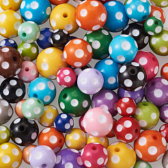 Непрозрачные акриловые бусины&nbsp;SACR-CW0001-03