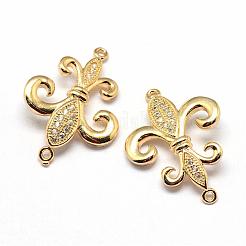 Стойки обшивки латунь кубического циркония соединения&nbsp;ZIRC-S019-01G