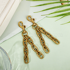 Удлинители ремешка для кошелька с цепочкой из сплава Mariner Link&nbsp;DIY-WH0449-55AG