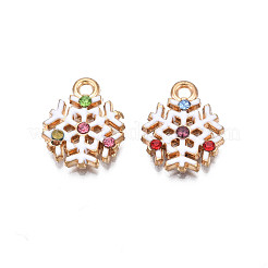 Рождественская стойка с покрытием из сплава эмали подвески&nbsp;ENAM-N055-129