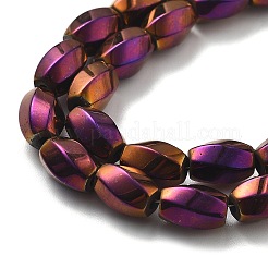 Гальванические нити синтетических магнитных гематитовых бусин&nbsp;G-P545-G01-02A