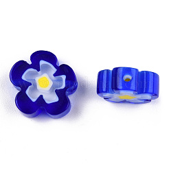 Ручной работы стеклянная бусина тысячецветник нитей&nbsp;LAMP-N029-017D-16