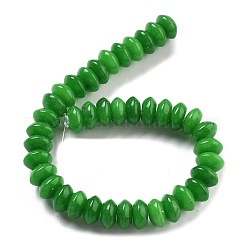 Окрашенные природные малайзии нефрита бисер нитей&nbsp;G-P559-A16-02