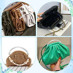 2шт 2 стили алюминиевых рамок для кошельков&nbsp;FIND-AR0006-36