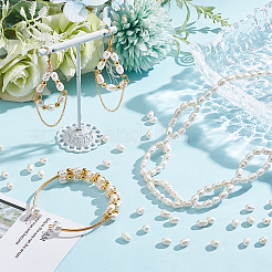 5 нити натурального культивированного пресноводного жемчуга класса А&nbsp;PEAR-NB0002-41