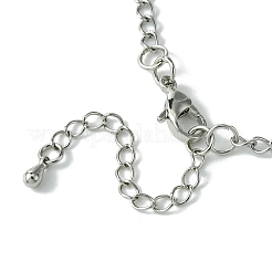 Натуральный розовый кварц с латунной подвеской в виде головы кошки&nbsp;NJEW-JN04995