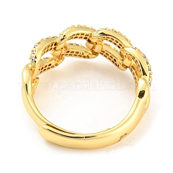 Регулируемое кольцо из кубического циркония&nbsp;RJEW-Q781-16G-08