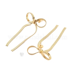 Серьги-гвоздики из нержавеющей стали 304&nbsp;LS-EJEW-S226-04G-04