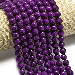 Натуральный Malaysia нефритовые бусы пряди&nbsp;G-L645-A01-8mm-01