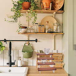 4-ярусный деревянный акриловый органайзер&nbsp;ODIS-WH0070-13A