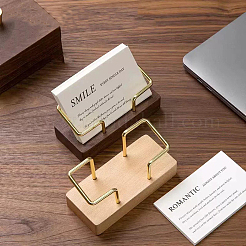 1шт. держатель для визитных карточек из дерева&nbsp;ODIS-SP0001-09B