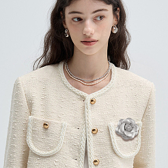 Заколки для волос из искусственной кожи аллигатора для девочек&nbsp;OHAR-WH20008-18C