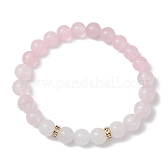 Браслеты из натуральных смешанных драгоценных камней с бусинами для женщин&nbsp;BJEW-JB11332-01