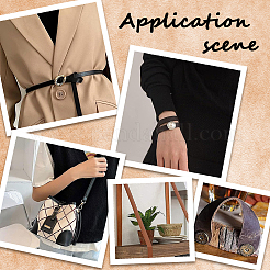 Плоский шнур из искусственной кожи 5м.&nbsp;LC-GF0001-05C-02