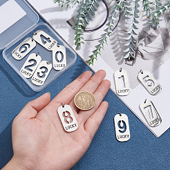 10 шт. 10 подвески из нержавеющей стали 201&nbsp;STAS-UN0026-25