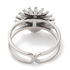 Ионное покрытие (IP) кольцо из нержавеющей стали 304&nbsp;RJEW-B059-01P-03