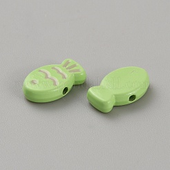 Бусины из сплава краски для выпечки FIND-CJC0017-58F