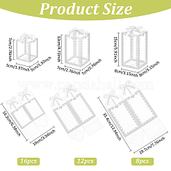 36 шт. 3 стиля прозрачная ПВХ коробка&nbsp;CON-BC0007-45