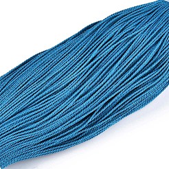 Круглый вощеный полиэфирный шнур&nbsp;YC-R135-1.5mm-01C