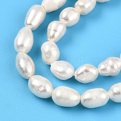 Нити из натурального культивированного пресноводного жемчуга PEAR-N012-04W