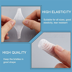 200 шт. PE защитный чехол для кистей для макияжа многоразовый расширяемый сетчатый чехол&nbsp;MRMJ-GF0001-51B