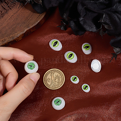 4 пара двухцветных акриловых кукольных глаз&nbsp;DIY-PH0031-73