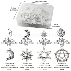 48 шт. 8 стильные подвески из сплава в тибетском стиле с фруктами&nbsp;TIBEP-FS0001-12