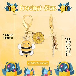 10 шт. 2 стиля&nbsp;HJEW-FS00061