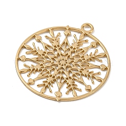 Подвески из латунного травленого металла&nbsp;KKC-D001-12KCG